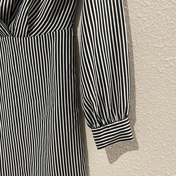 Forever 21 Black and White Stripped Dress - Picture 11 of 12
